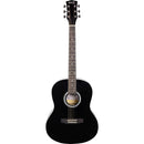 RockJam Full-Sized Acoustic Guitar Kit (Black)