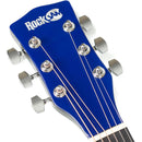 RockJam Full-Sized Acoustic Guitar Kit (Blue)