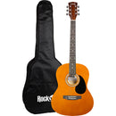 RockJam Full-Sized Acoustic Guitar Kit (Natural)