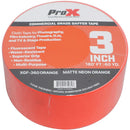 ProX Commercial-Grade Gaffer Tape (3" x 60 yd, Fluorescent Orange)