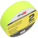 ProX Commercial-Grade Gaffer Tape (2" x 60 yd, Fluorescent Yellow)