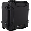 Gator Waterproof Case with Diced Foam Insert (Black, 21.5 x 12.5 x 11.6")