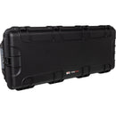 Gator Waterproof Case with Cubed Foam Insert (Black, 44.6 x 13.6 x 12.5")