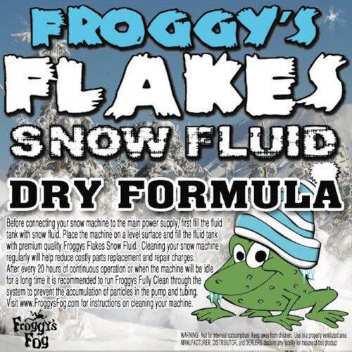 Froggys Fog Froggy's Flakes Snow Fluid (55-Gallon Drum)