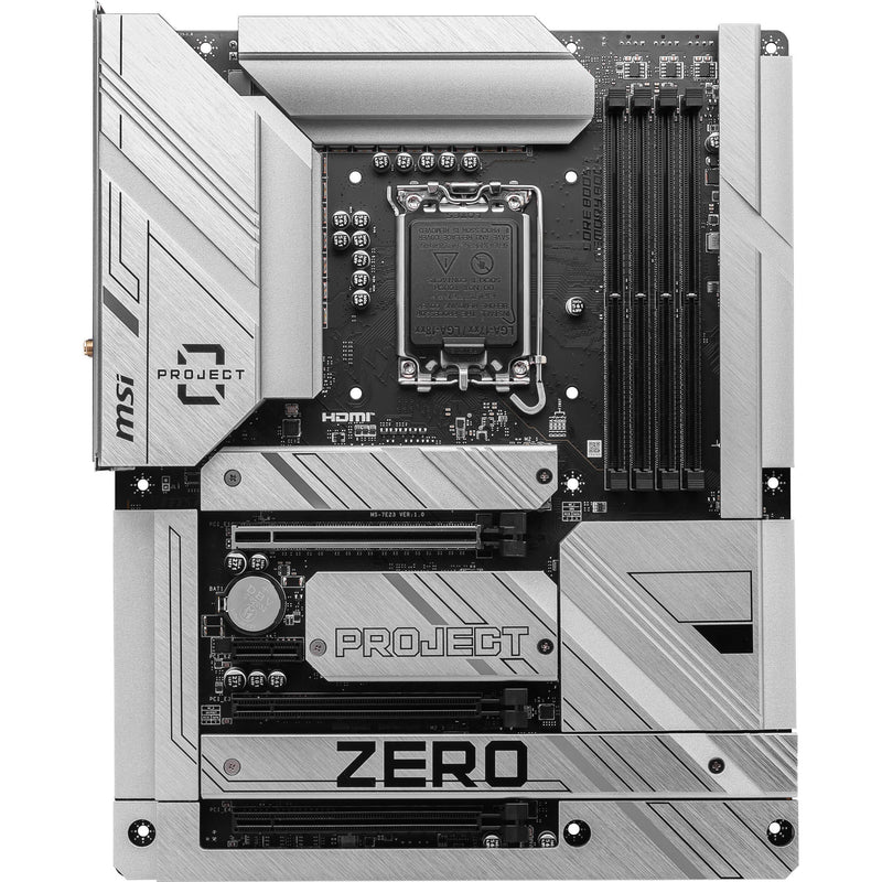 MSI Z790 PROJECT ZERO LGA 1700 ATX Motherboard