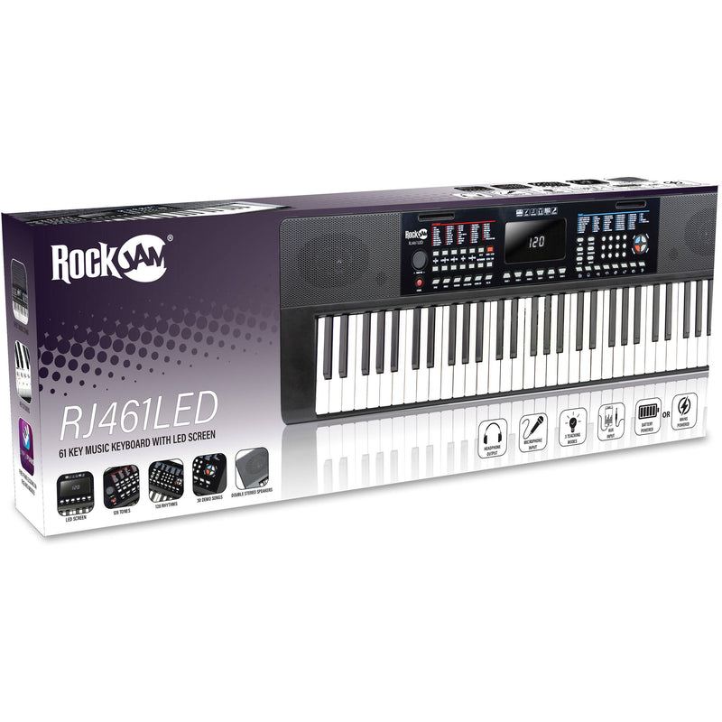 RockJam RJ461 61-Key Keyboard