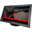 Telescript 24" 4K IP 12G-SDI Monitor with Desktop Stand