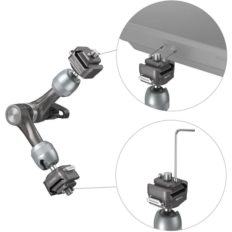 SmallRig HawkLock H21 Quick Release Rosette Magic Arm (7")