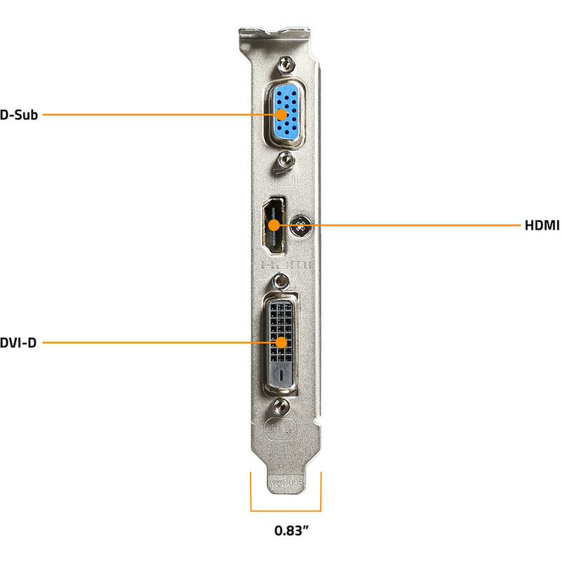 Gigabyte GeForce GT 710 V2 Low-Profile Graphics Card