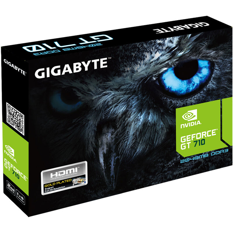 Gigabyte GeForce GT 710 V2 Low-Profile Graphics Card