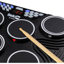 RockJam Tabletop 7-Pad Electronic MIDI Bluetooth Drum Kit