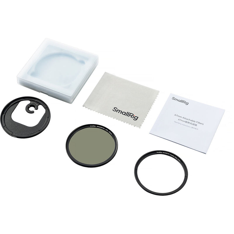 SmallRig Attachable CPL Filter with M-Mount Adapter (67mm)