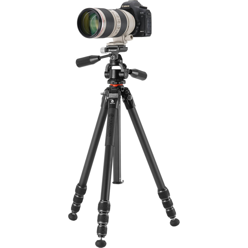 Vanguard VEO 5 264A Aluminum Tripod with PH-38S Pan/Tilt Head