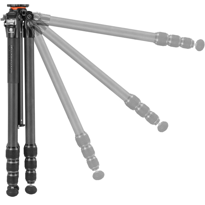 Vanguard VEO 5 264C Carbon Fiber Tripod with PH-38S Pan/Tilt Head