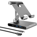 j5create JTS224 Multi-Angle Stand with Docking Station for iPad Pro