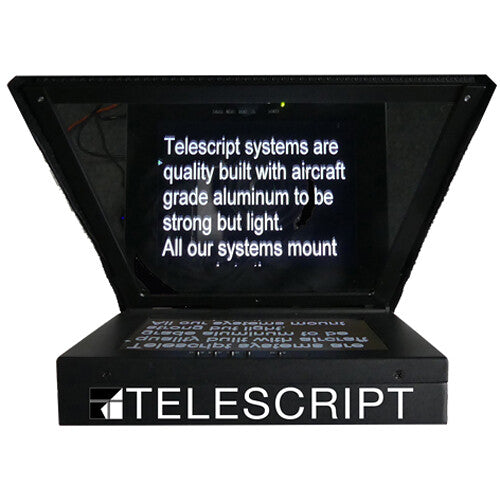 Telescript DV8-SDI 8.4" Fold & Go Teleprompter System