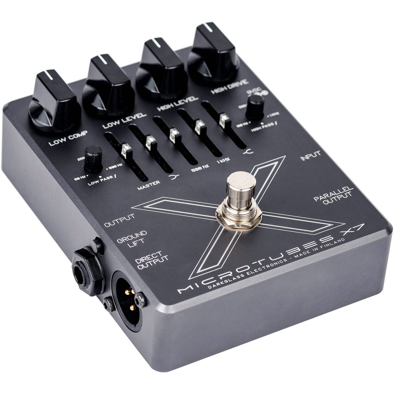 Darkglass Electronics Microtubes X7 Bass Preamp Pedal (Gray)