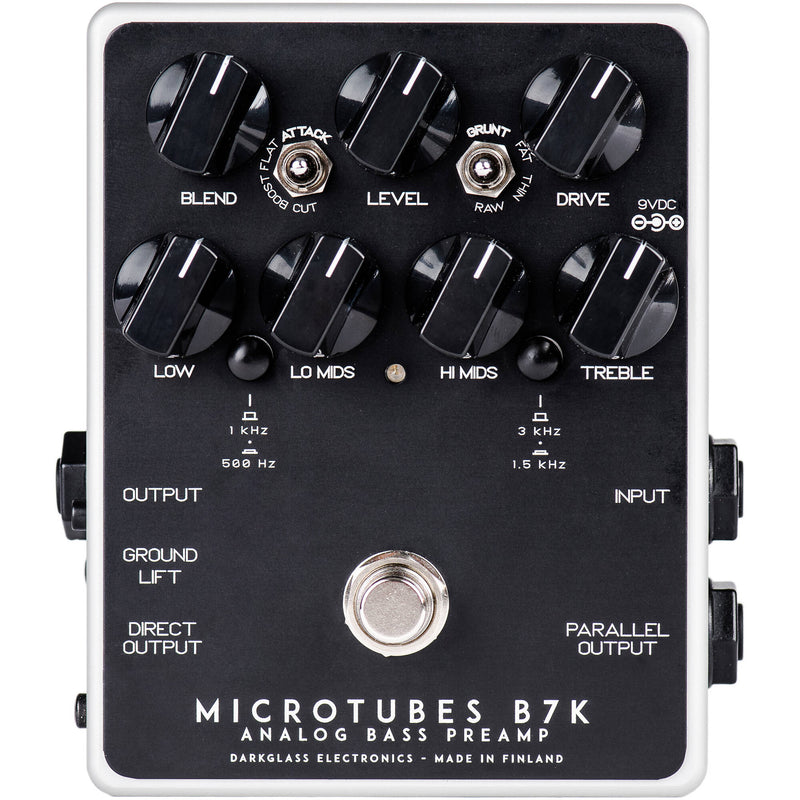 Darkglass Electronics Microtubes B7K2 Bass Preamplifier and Overdrive Pedal