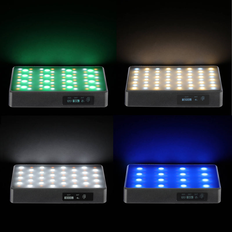 Genaray RGB-CP425-PIX Compact On-Camera RGB LED Light Panel