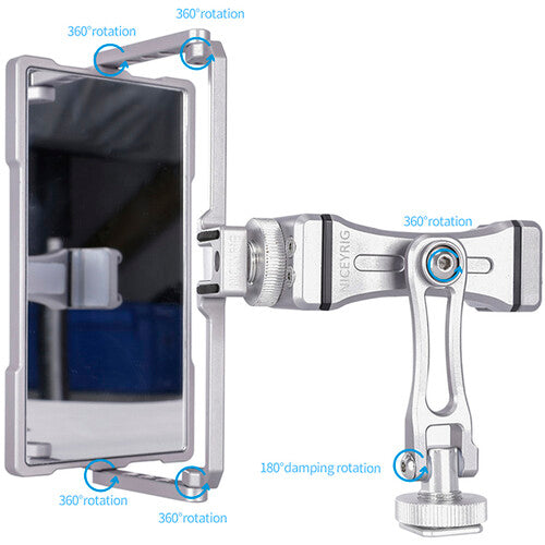 Niceyrig Aluminum Smartphone Mount with Mirror