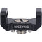 Niceyrig Camera Shoulder/Wrist Strap Hole Adapter with ARRI-Type Locating 1/4"-20 & 3/8"-16 Mounting Screws