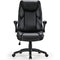 Eureka Galene Faux Leather Office Chair (Black)