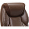 Eureka Galene Faux Leather Office Chair (Brown)