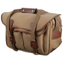 Billingham 335 MKII Camera/Laptop Bag (Khaki Canvas / Tan Leather Trim, 10L)