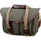 Billingham 225 MKII Camera and Tablet Bag (Sage FibreNyte / Chocolate Leather Trim, 10L)