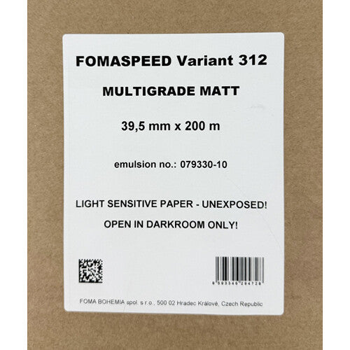 Foma Fomaspeed 312 VC RC Matte Photo Booth Paper (1.6 x 7.87")