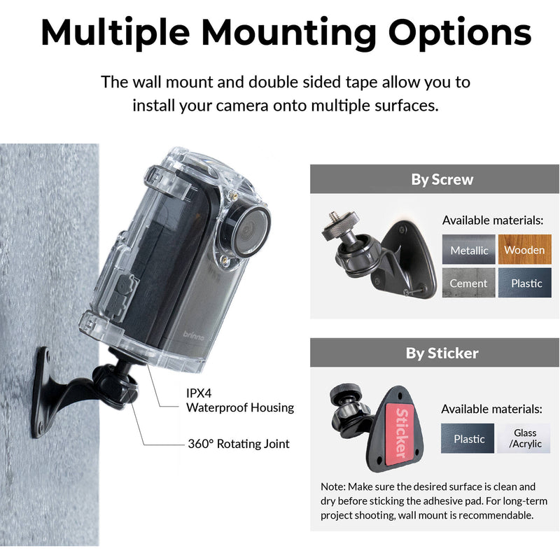 Brinno BCC300-M Outdoor Time-Lapse Camera Bundle