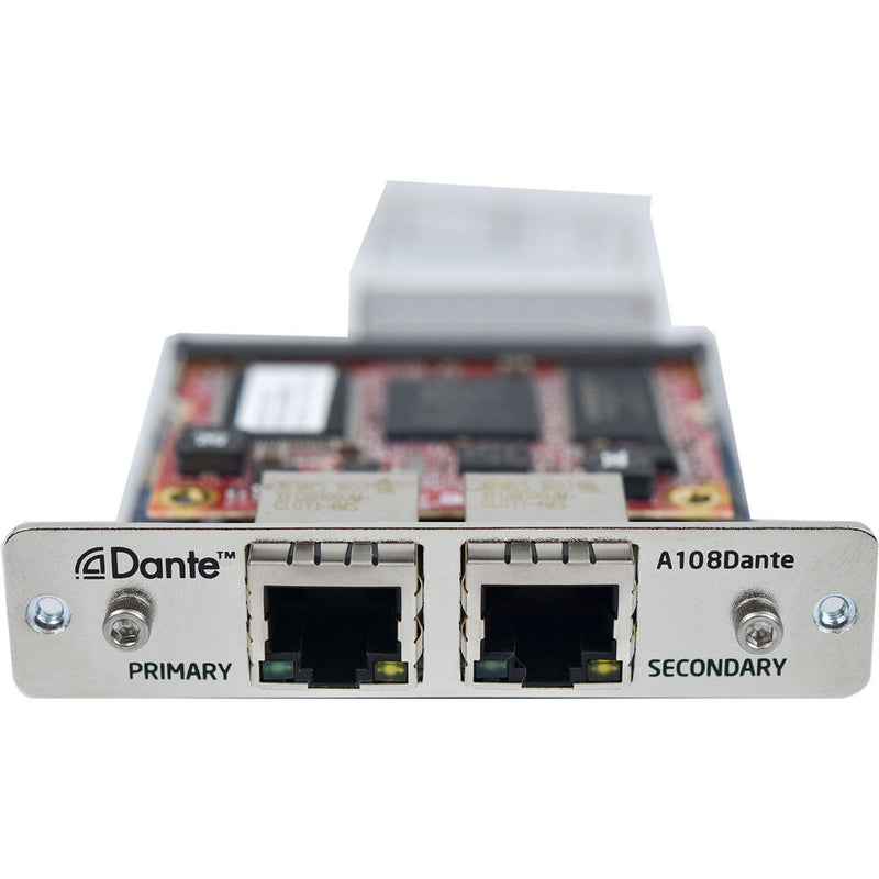 Grace Design M908 Controller with 8 Channels of Analog Inputs and Dante Network Card