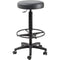 K&M Adjustable Guitar Stool with Stop & Go Wheels (Black)