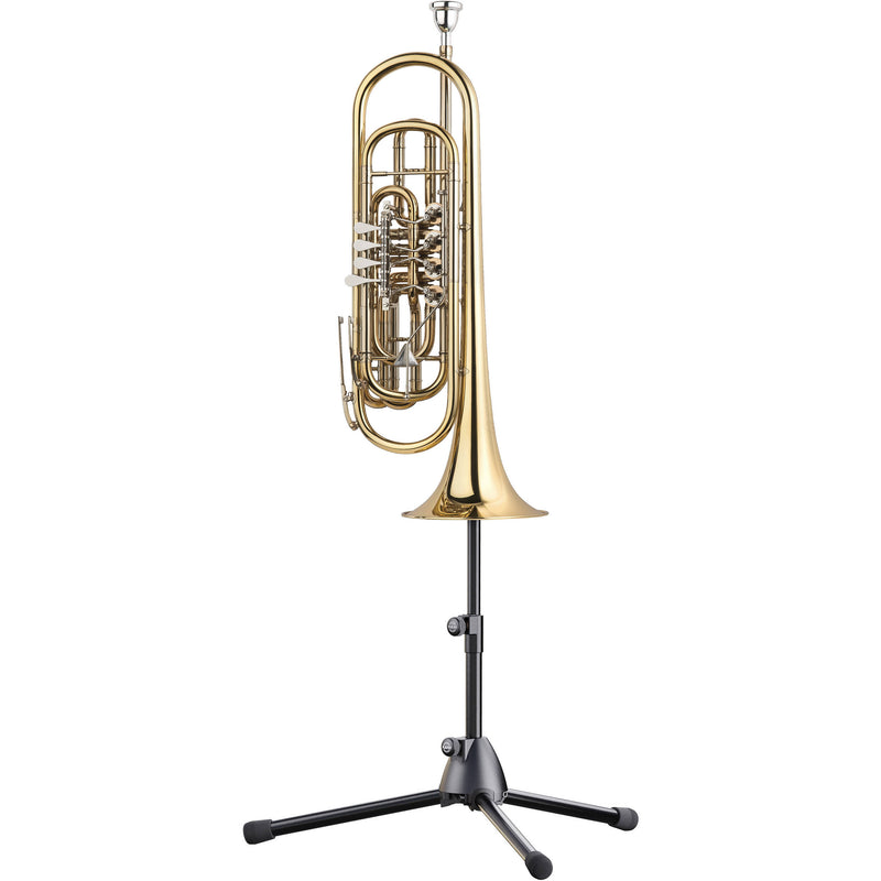 K&M Bass Trumpet & Flugelhorn Stand (Black)