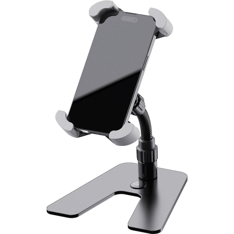 K&M 19756 Smartphone Desktop Stand (Black)