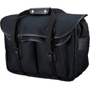 Billingham 445 MKII Camera/Laptop Bag (Black FibreNyte / Black Leather Trim, 14L)