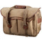 Billingham 445 MKII Camera/Laptop Bag (Khaki Canvas / Tan Leather Trim, 14L)