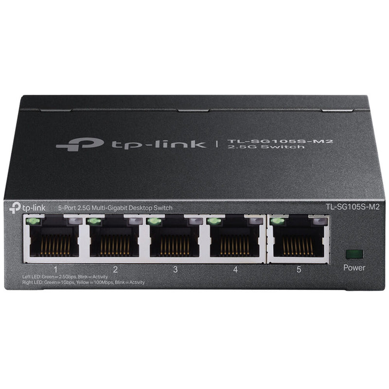 TP-Link TL-SG105S-M2 5-Port 2.5G Unmanaged Network Switch