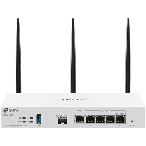 TP-Link Festa FR365 AX3000 Wireless Dual-Band Gigabit VPN Gateway