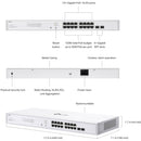 TP-Link Festa FS318GP 16-Port PoE+ Compliant Gigabit Managed Network Switch with SFP