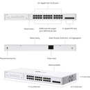 TP-Link Festa FS328GP 24-Port PoE+ Compliant Gigabit Managed Network Switch with SFP