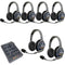 Eartec UltraLITE Pro16 Long-Range Dual-Channel Full-Duplex Wireless Intercom System with 6 Dual-Ear Headsets (2.4 GHz)