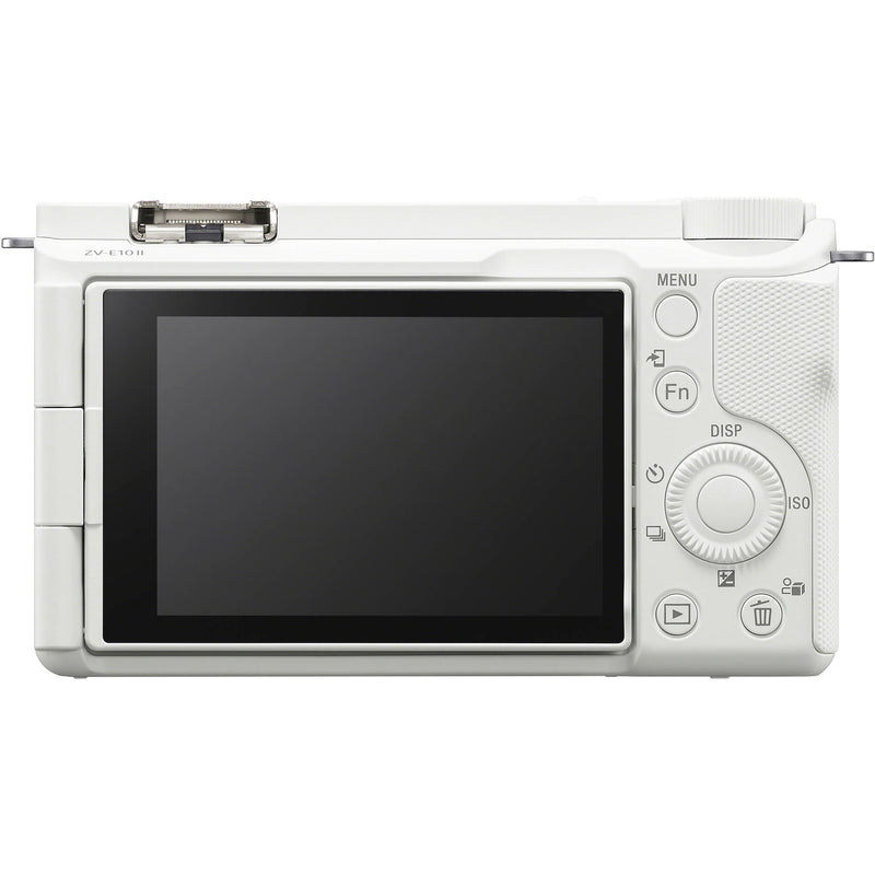 Sony ZV-E10 II Mirrorless Camera with 16-50mm Lens (White)