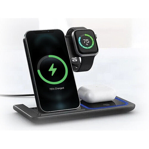 PowerPeak 3-in-1 Foldable Wireless Charging Station