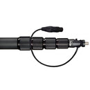 K-Tek KC108CC Essential 5-Section Composite Boompole with Coiled Cable (9')