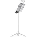 KraftGeek Concerto Combo Kit with Music Stand, Carrying Bag, Device Holder, and LumiLight (White)