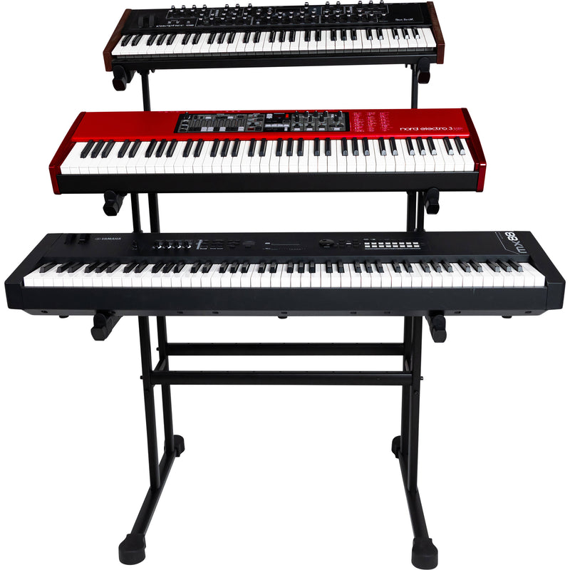 Gator Frameworks Heavy-Duty 3-Tier Keyboard / Equipment Stand