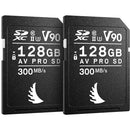 Angelbird 128GB AV Pro MK2 UHS-II SDXC Match Pack for Nikon Cameras