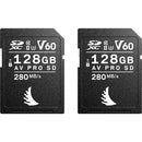 Angelbird 128GB AV Pro MK2 UHS-II SDXC Match Pack for Nikon Cameras