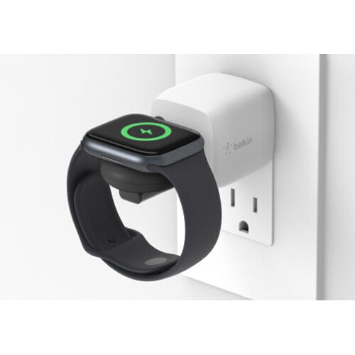 Belkin BoostCharge Portable USB-C Apple Watch Charger (Black)